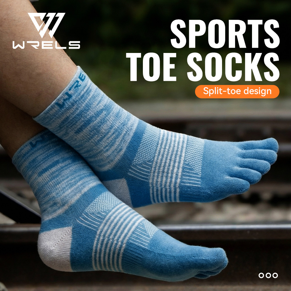 Anti Blister Sock - WRELS 1/2/3 쌍 다섯 손가락 양말