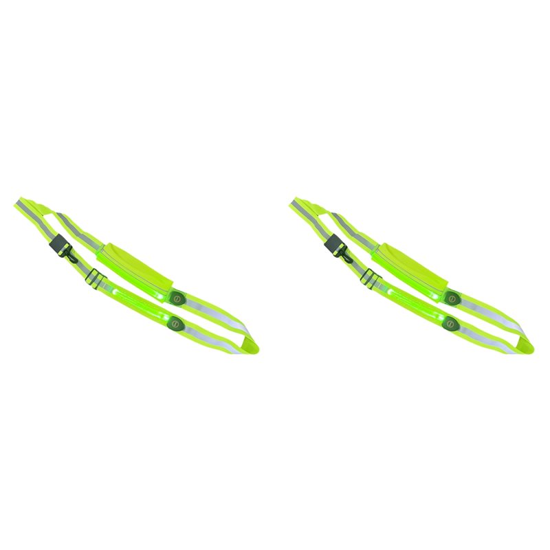 Running Gear Lights - BTLIFE-2X LED 반사 벨트 새시(휴대폰 홀더