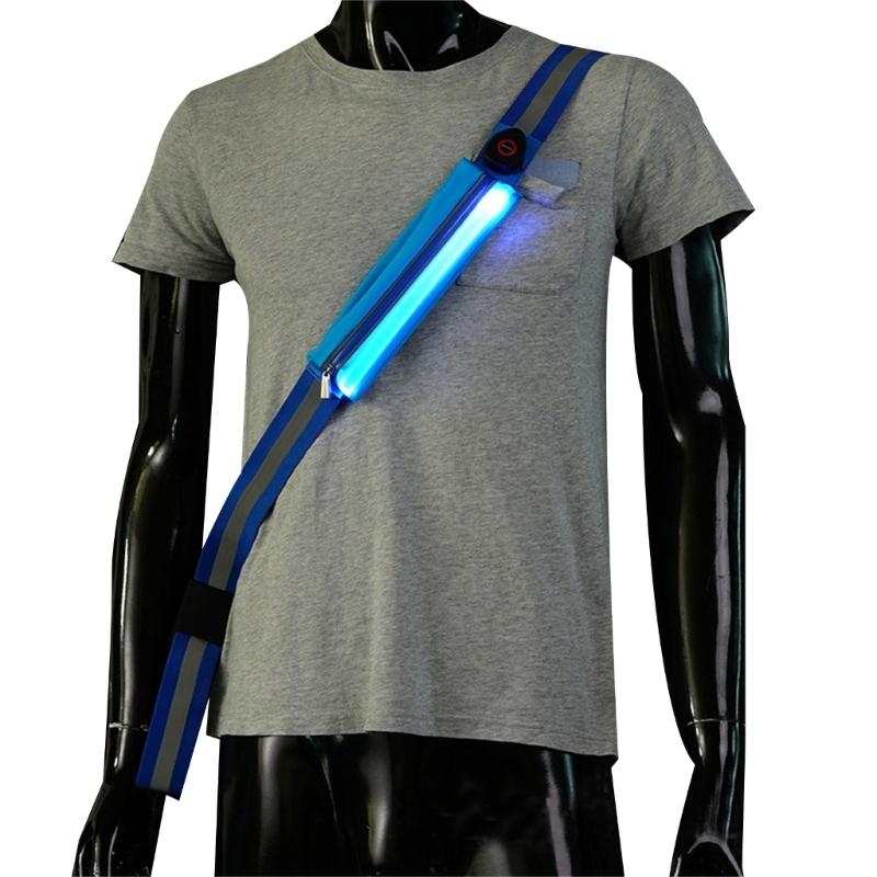 Running Gear Lights - T3LB 높은 가시성 LED 반사 벨트