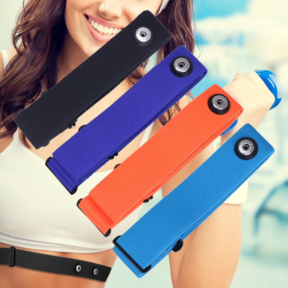 Heart Rate Strap Chest - 4가지 색상의 러닝용 폴라 스포츠 심박수