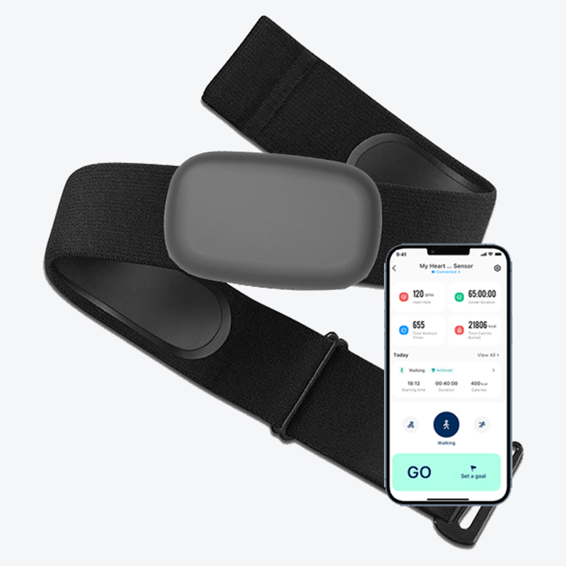 Heart Rate Strap Chest - FITCENT5.3 Khz 가슴 심박수 모니터 스트랩,