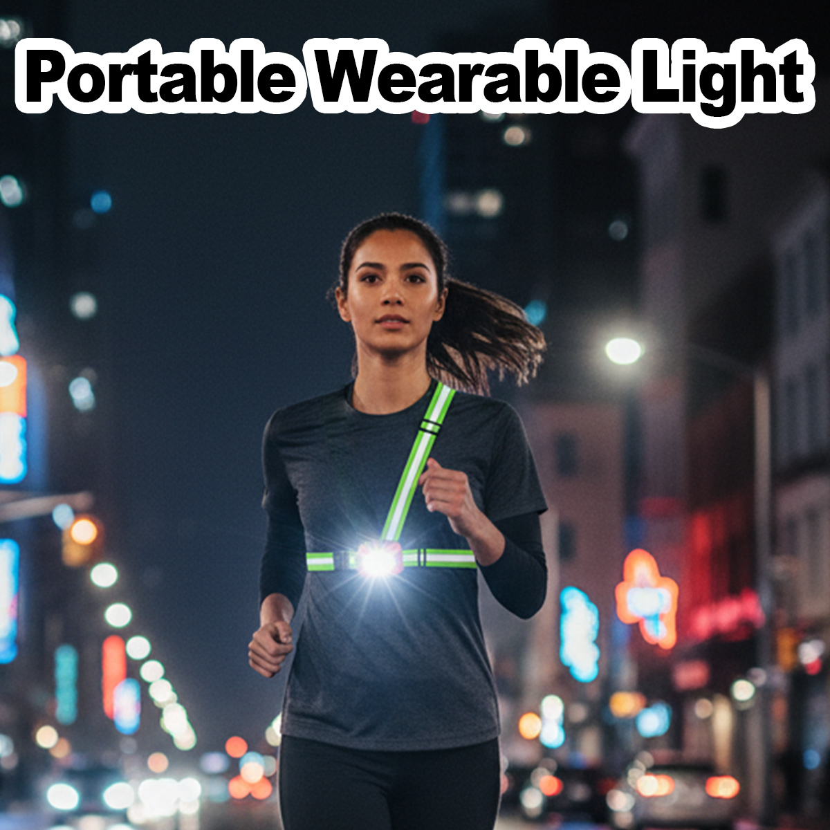 Running Gear Lights - 러닝 라이트 USB 충전식 방수 경량
