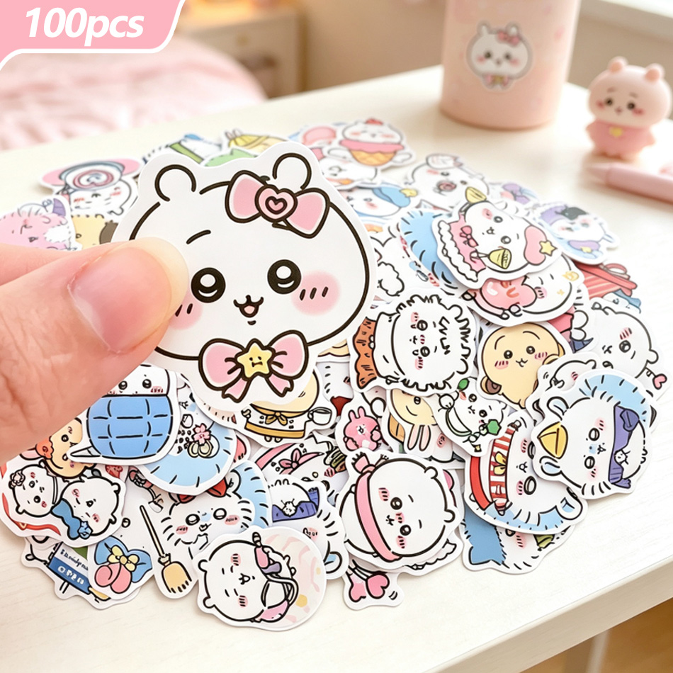 Blister Plaster Sport - 100개 귀여운 치이카와 만화 스티커, 책상,