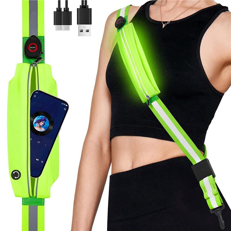 BTLIFE-2X LED 반사 벨트 새시(휴대폰 홀더  - Running Gear Lights 리뷰 및 가격