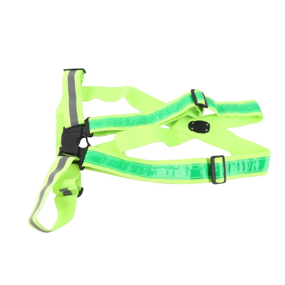 새로운 폴리에스터 LED 안전 조끼 녹색 라이트 USB - Running Gear Lights 리뷰 및 가격