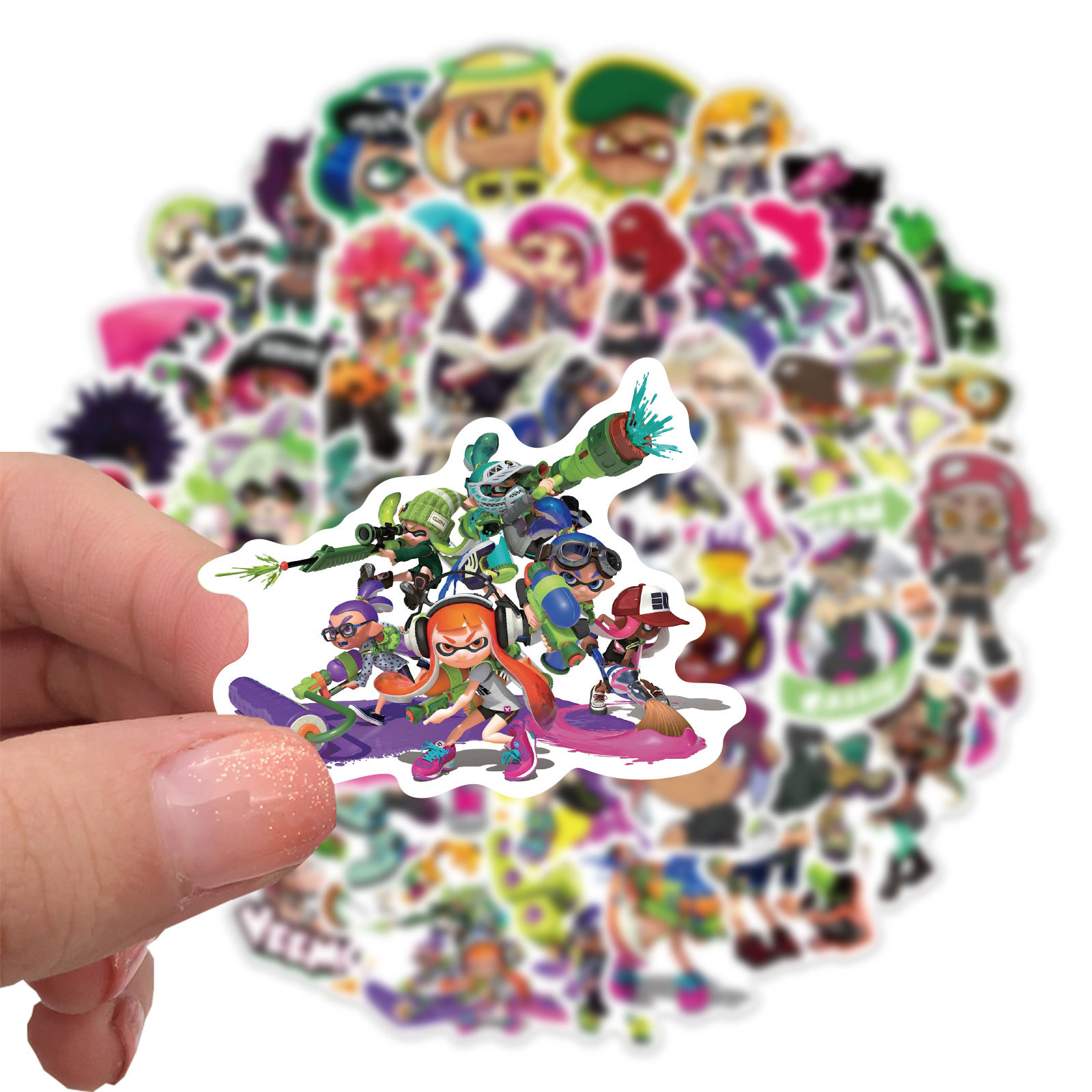 10/30/50pcs 게임 Splatoon 스케이트 보 - Blister Plaster Sport 리뷰 및 가격