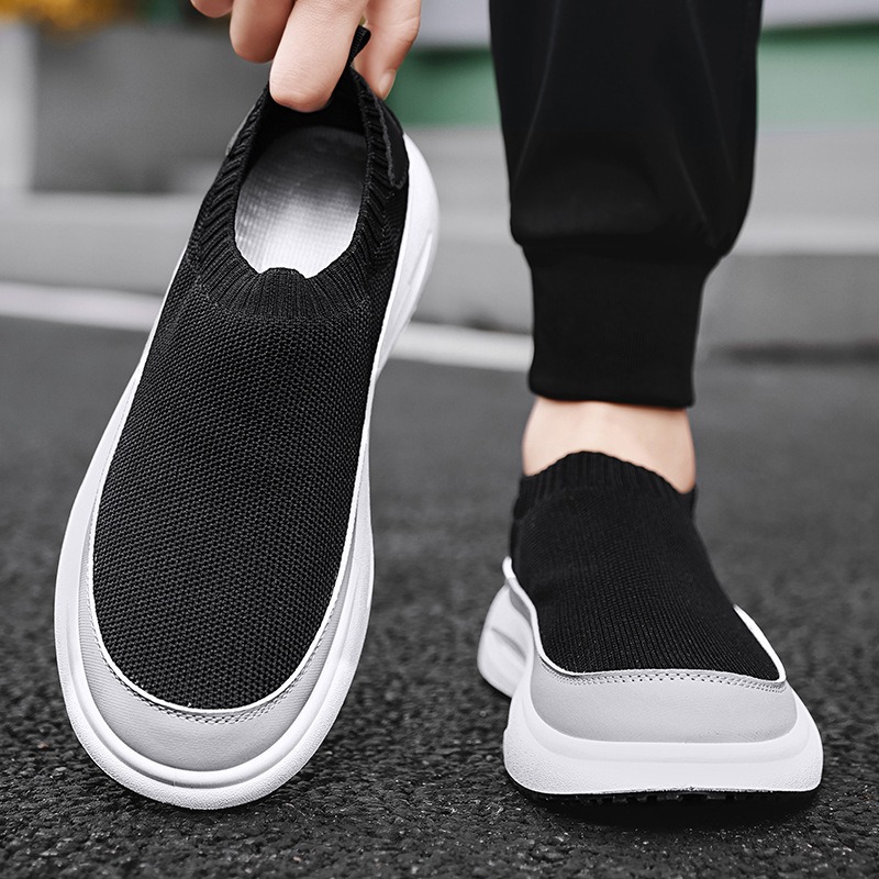 2025 신상 남성 신발 통기성 메쉬 캔버스화 패션 탄 - Running Gear For Sale 리뷰 및 가격