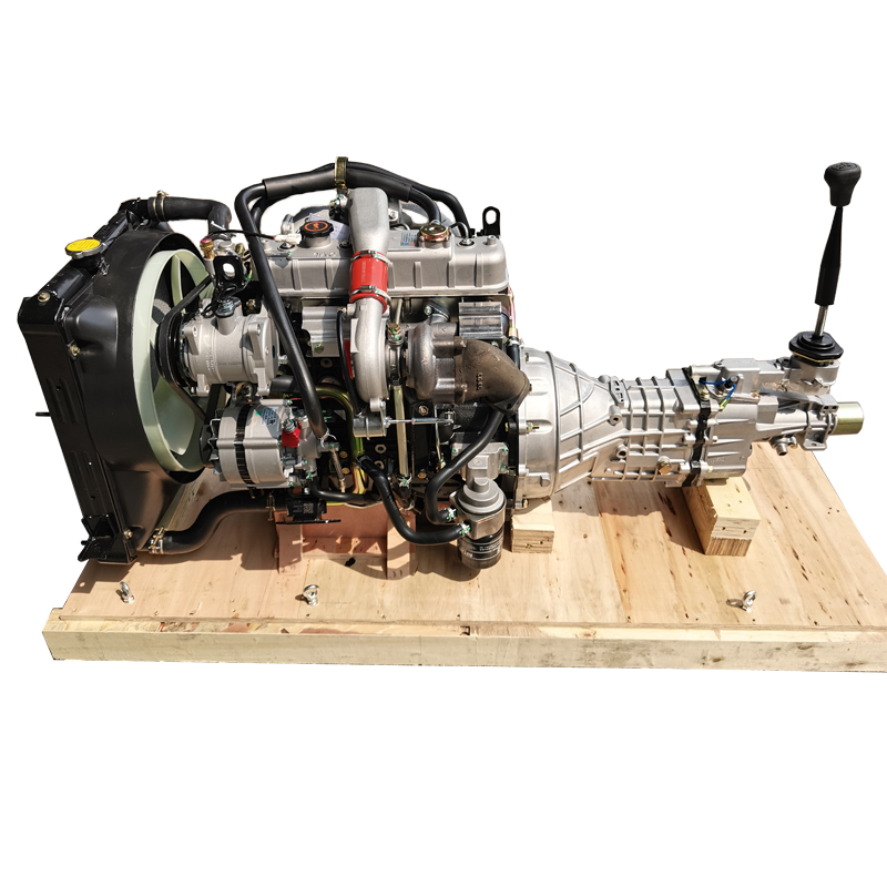 GL 100% 벤치 테스트 완료된 4JB1T 터보 엔진 - Running Gear Box 리뷰 및 가격