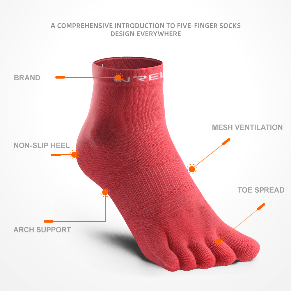 WRELS COOLMAX 다섯 손가락 야외 스포츠 양말 - Anti Blister Sock 리뷰 및 가격
