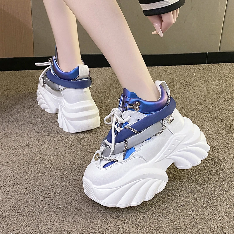 러블리 카와이 여성 스니커즈, 웨지 캐주얼 신발, 여성 - Running Gear For Sale 리뷰 및 가격