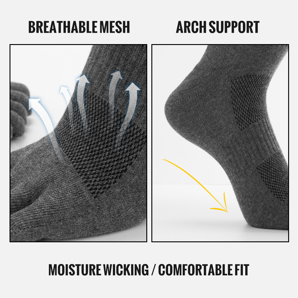 WRELS 1/2/3켤레 세트, 발가락 양말, 통기성  - Anti Blister Sock 리뷰 및 가격