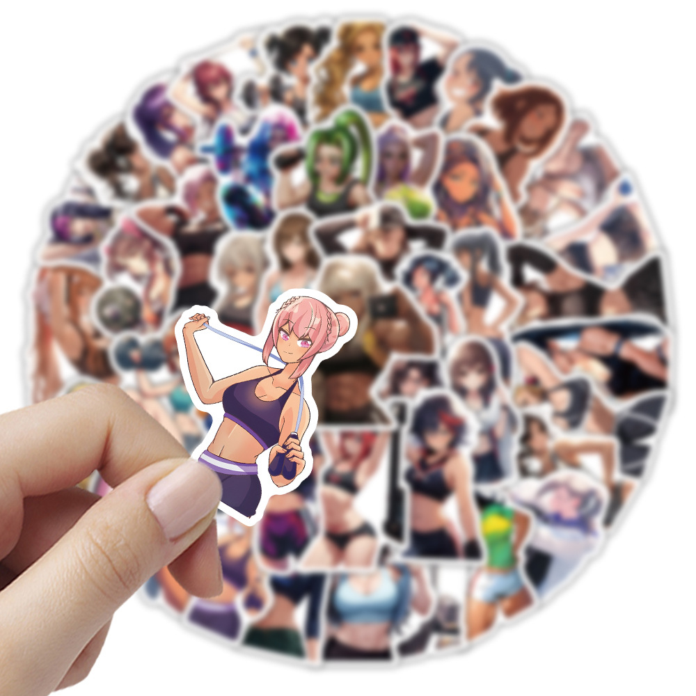 청소년을위한 54PCS 스포츠 소녀 스티커 다채로운 맞 - Blister Plaster Sport 리뷰 및 가격
