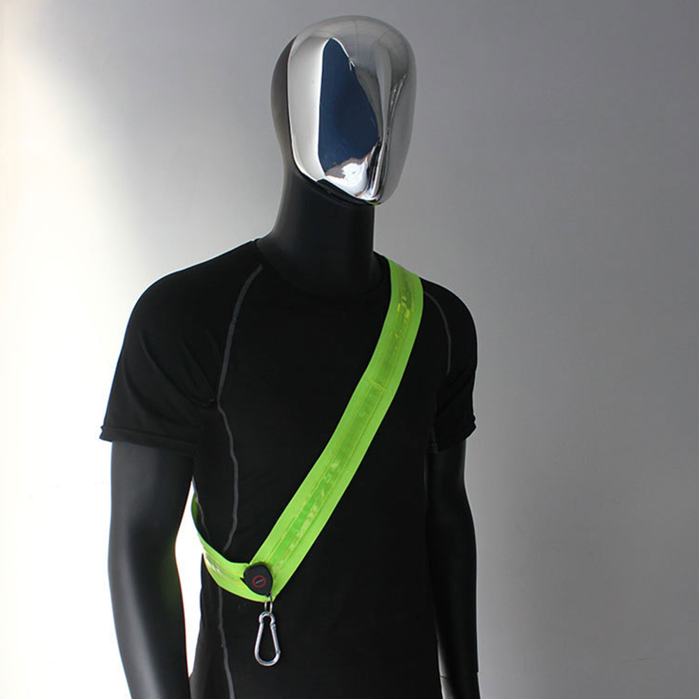 LED 어깨 벨트 충전식 LED 반사 러닝 스트랩 남성 - Running Gear Lights 리뷰 및 가격