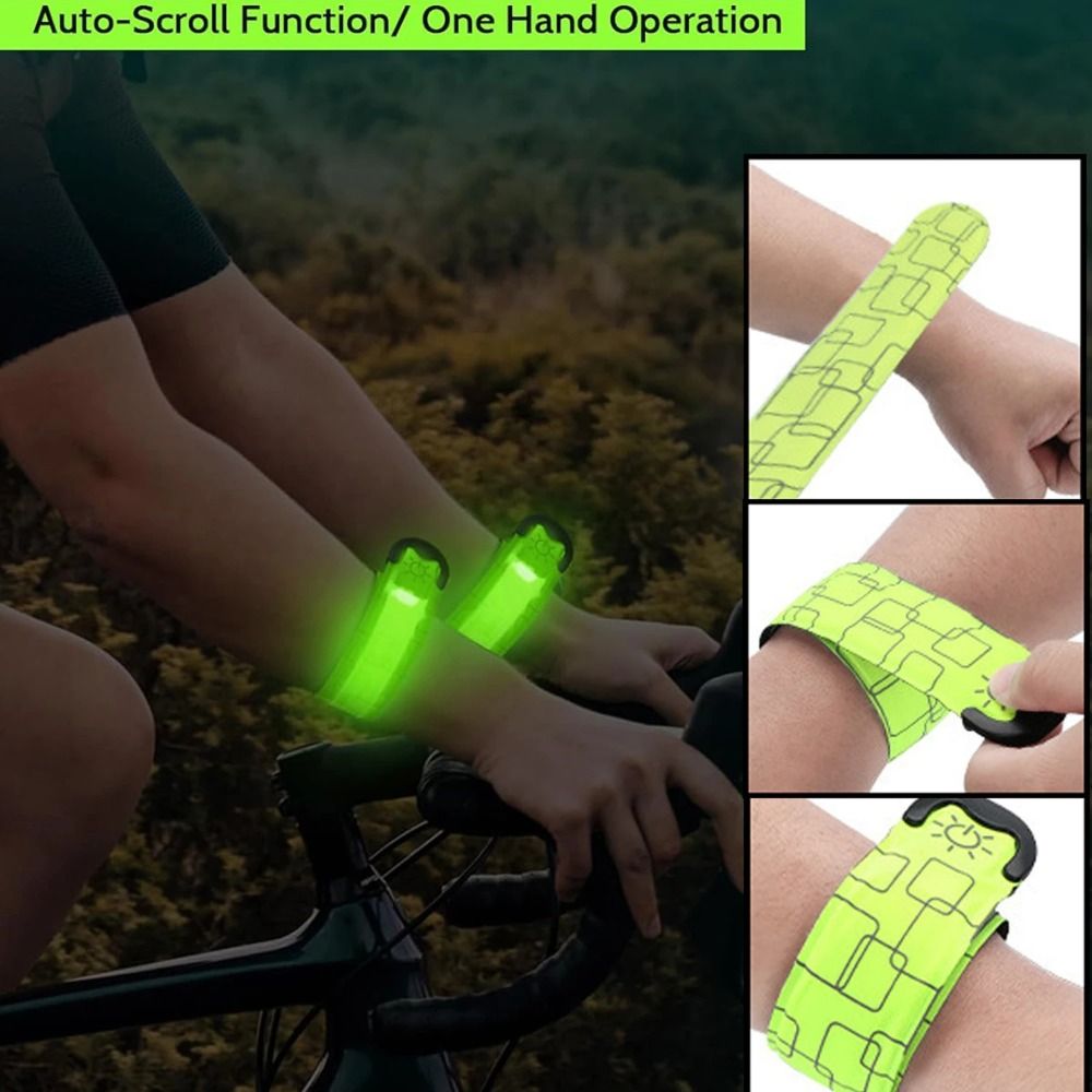 배터리 스타일 야간 달리기 완장 5 색 높은 가시성 L - Running Gear Lights 리뷰 및 가격