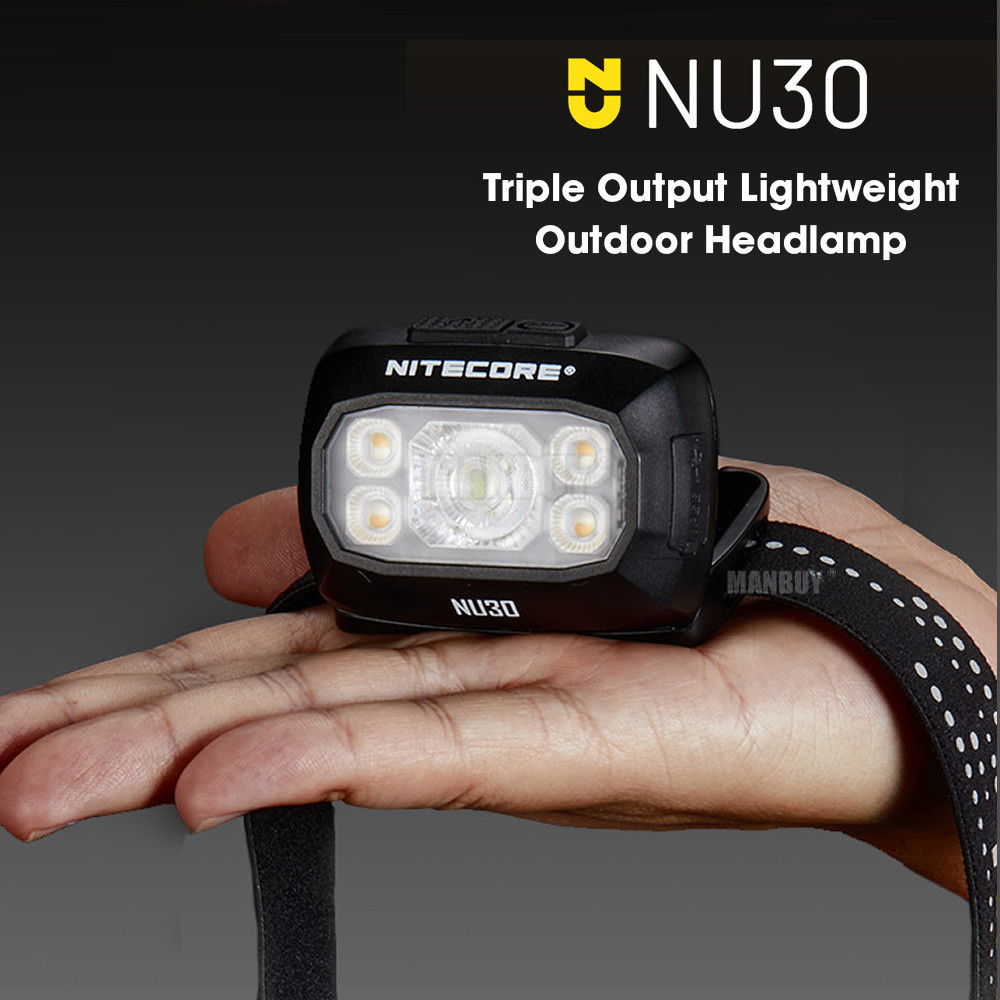도매 Nitecore NU30 1500mAh 충전식 리 - Running Gear Lights 리뷰 및 가격